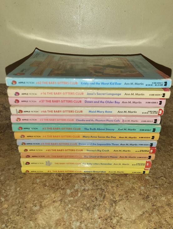 Scholastic Other - The Babysitter's Club Book Bundle 12 Pcs